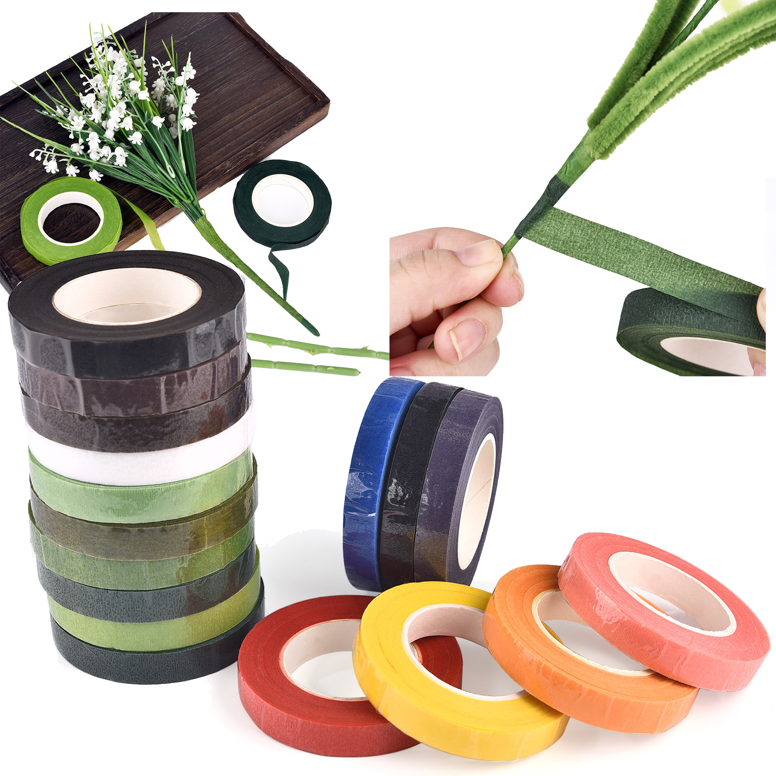 The Florist Supply - 30yards Floral Stem Tape Corsages Buttonhole