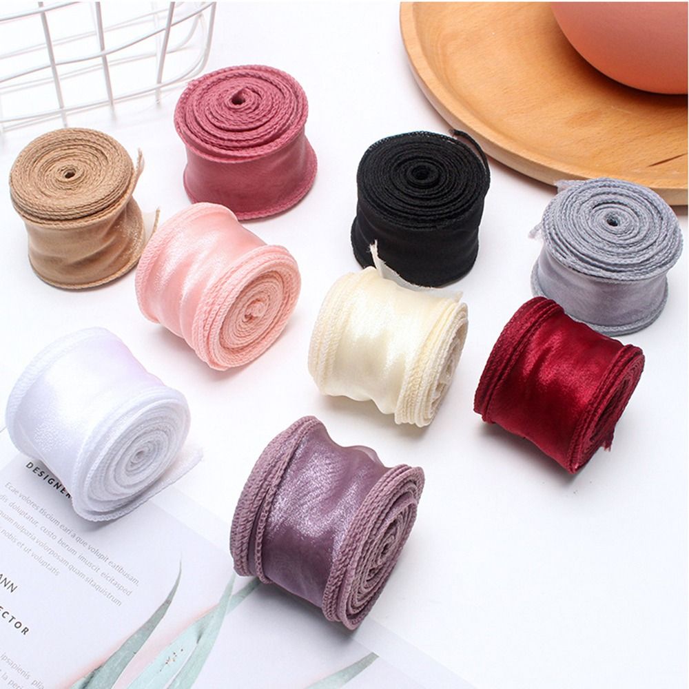 Roll of Satin Ribbon 40mm 10 Y - Ribbon Organza Roll บทวิจารณ์และราคา