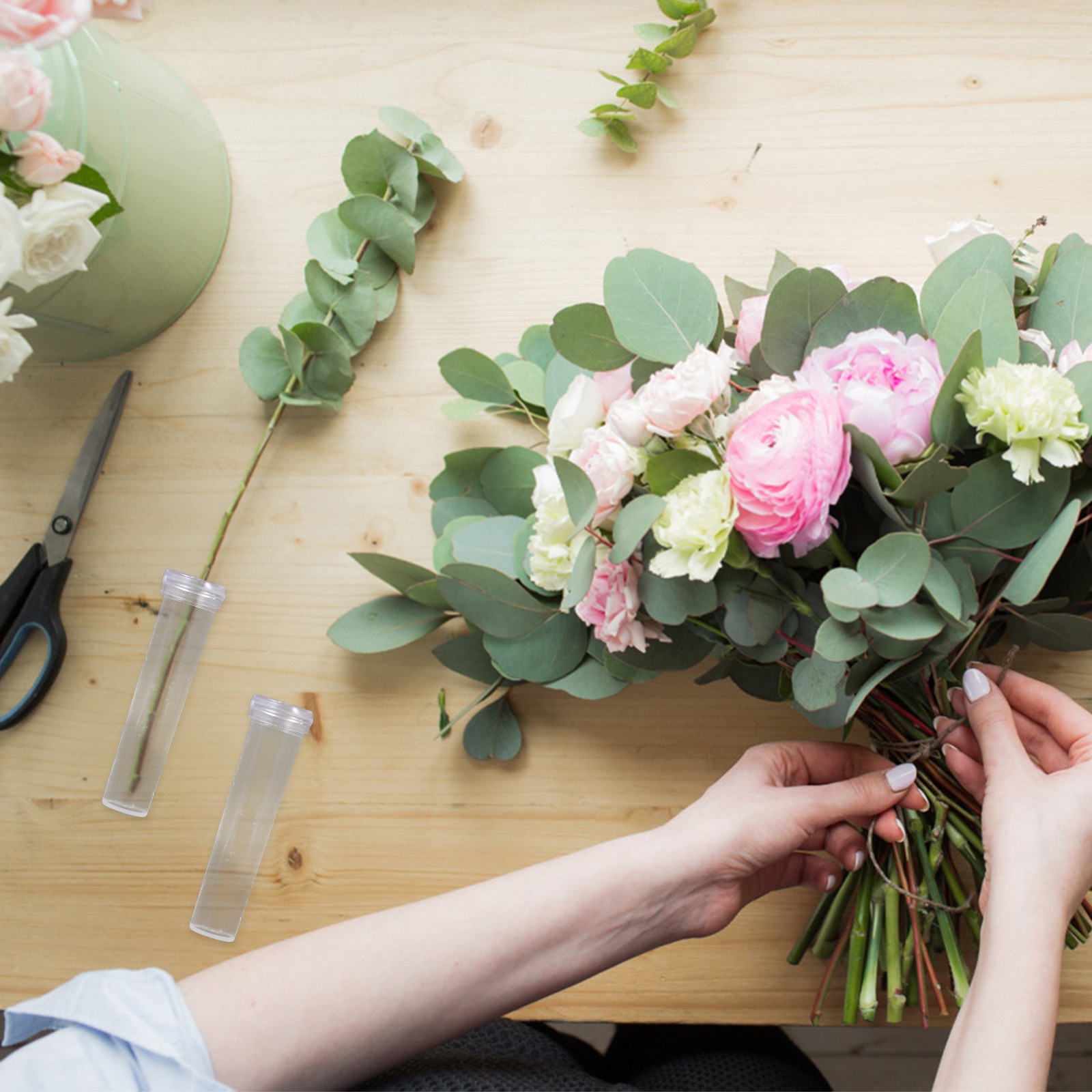 50Pcs Tube for Fresh Flowers P - The Florist Supply บทวิจารณ์และราคา