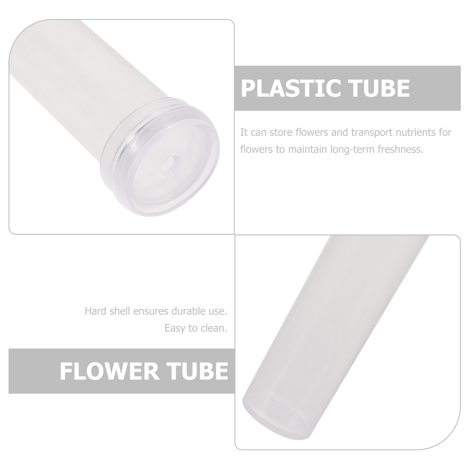 50Pcs Tube for Fresh Flowers P - The Florist Supply บทวิจารณ์และราคา