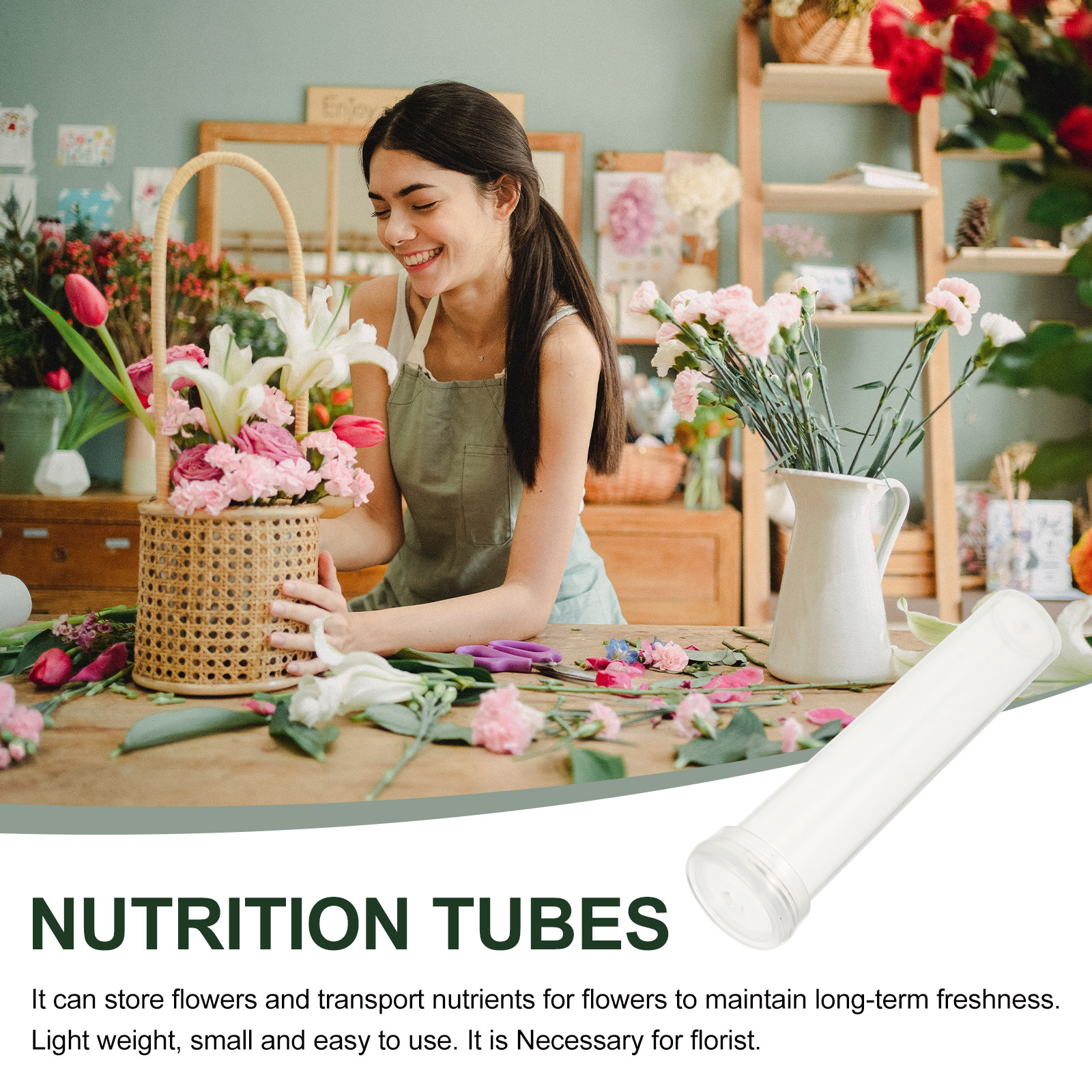 50Pcs Fresh Flower Storage Tub - The Florist Supply บทวิจารณ์และราคา