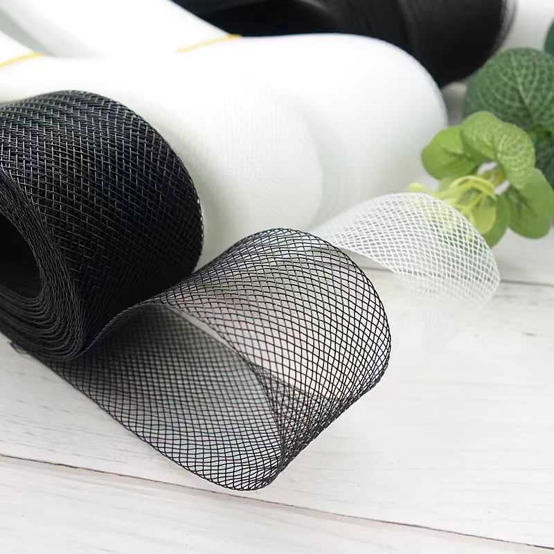 50 Yards/Roll Stiff Horsehair  - Ribbon Organza Roll บทวิจารณ์และราคา
