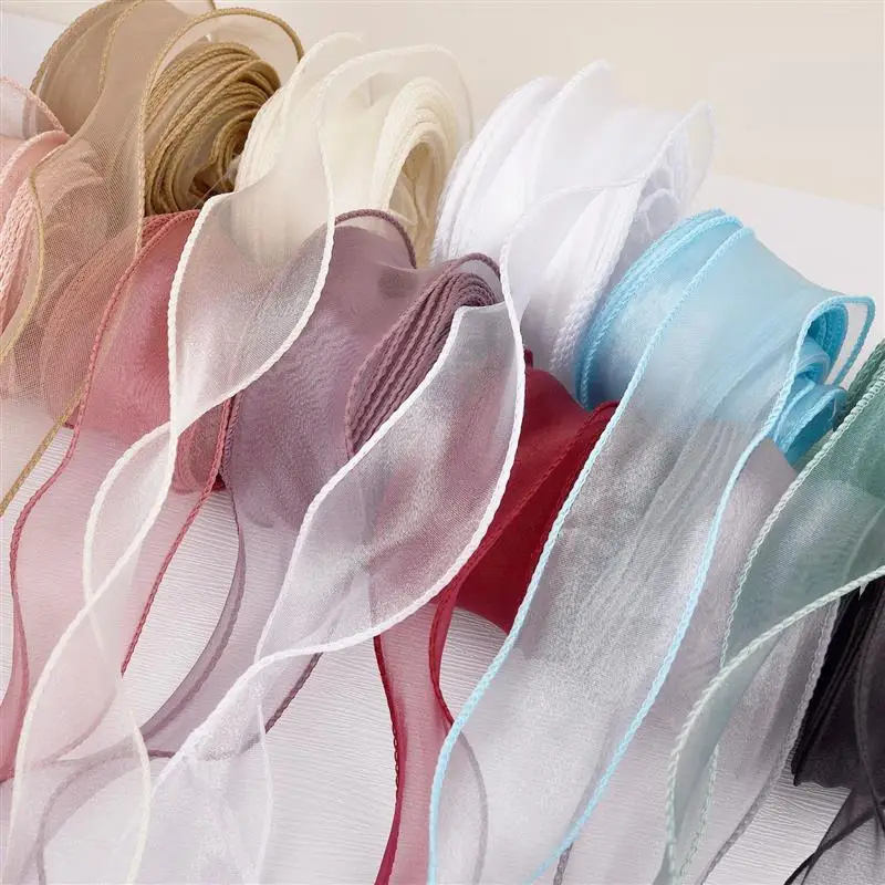10m/ 2.2m Roll Solid Color Org - Ribbon Organza Roll บทวิจารณ์และราคา