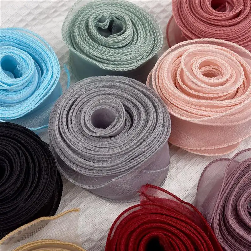 10m/ 2.2m Roll Solid Color Org - Ribbon Organza Roll บทวิจารณ์และราคา