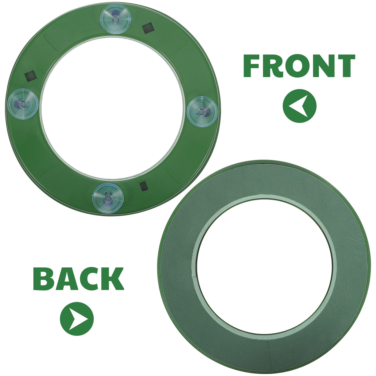 2Pcs Wet Floral Foam Wreath wi - The Florist Supply บทวิจารณ์และราคา