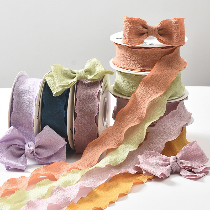 Bow Hair Accessories Handmade  - Ribbon Organza Roll บทวิจารณ์และราคา