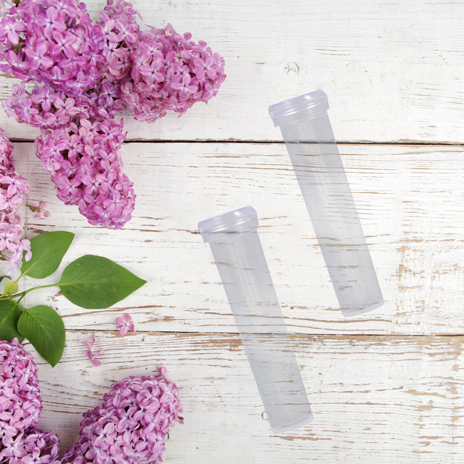 100Pcs Flower Tube Set Transpa - The Florist Supply บทวิจารณ์และราคา